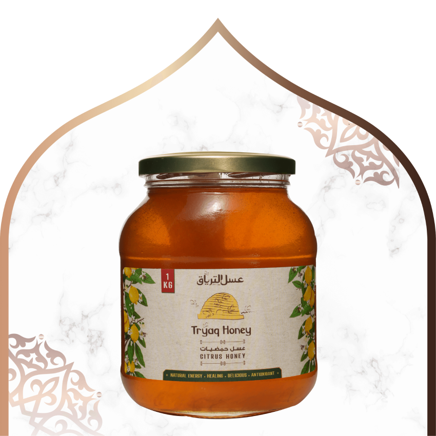 Natural citrus honey - 1kg